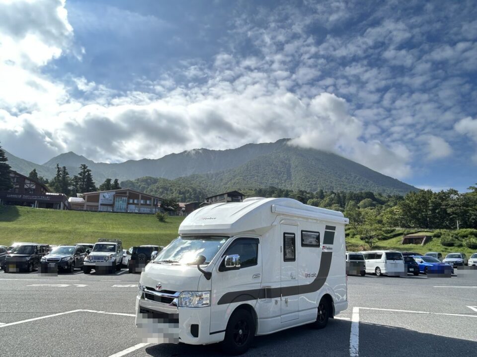 夏の長期車中泊旅で立ち寄った鳥取・大山とキャブコン