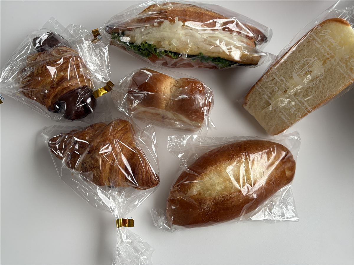 太養パン店で購入したパン