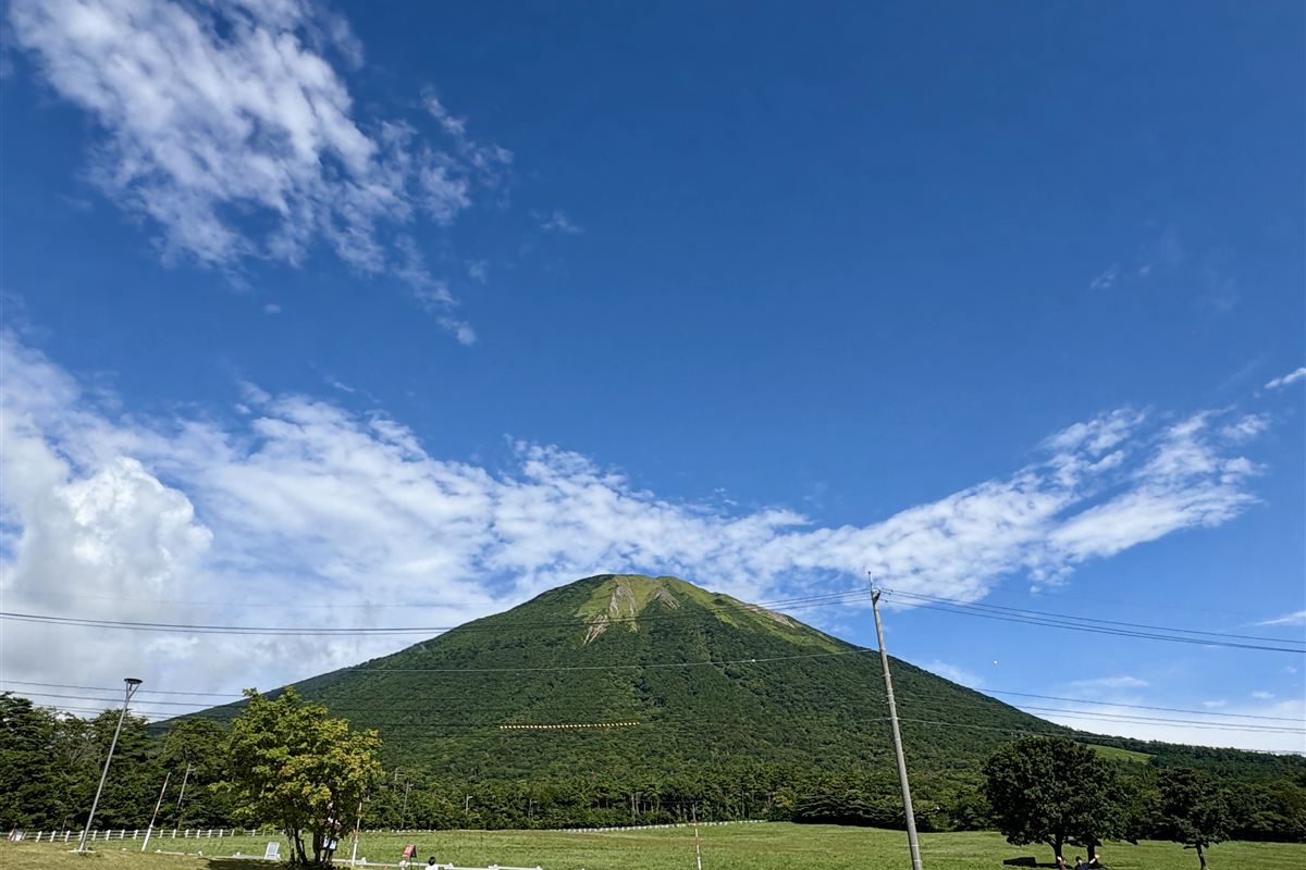 大山まきばみるくの里から見た大山