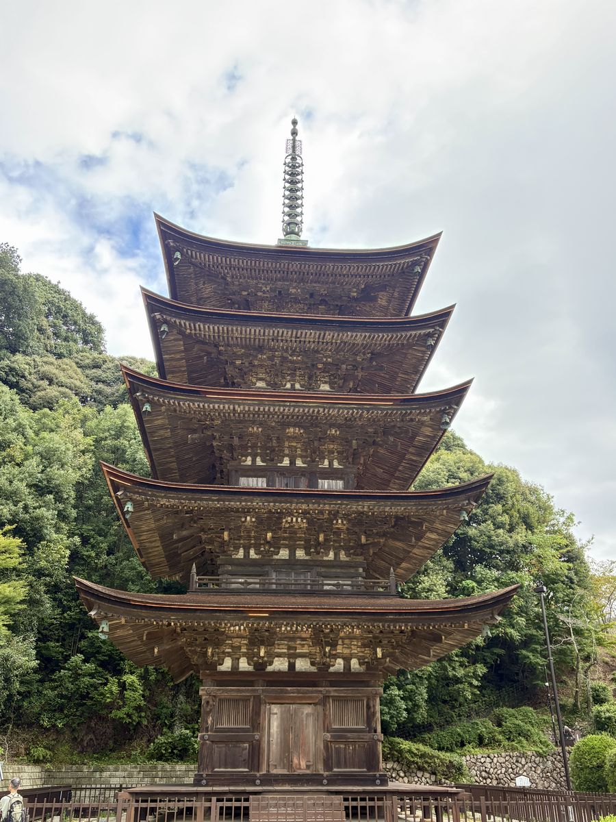 山口市・瑠璃光寺の国宝五重塔